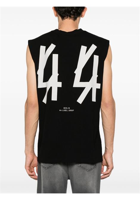 Canotta con logo in nero 44 label group - uomo 44 LABEL GROUP | B0030580FA582P396
